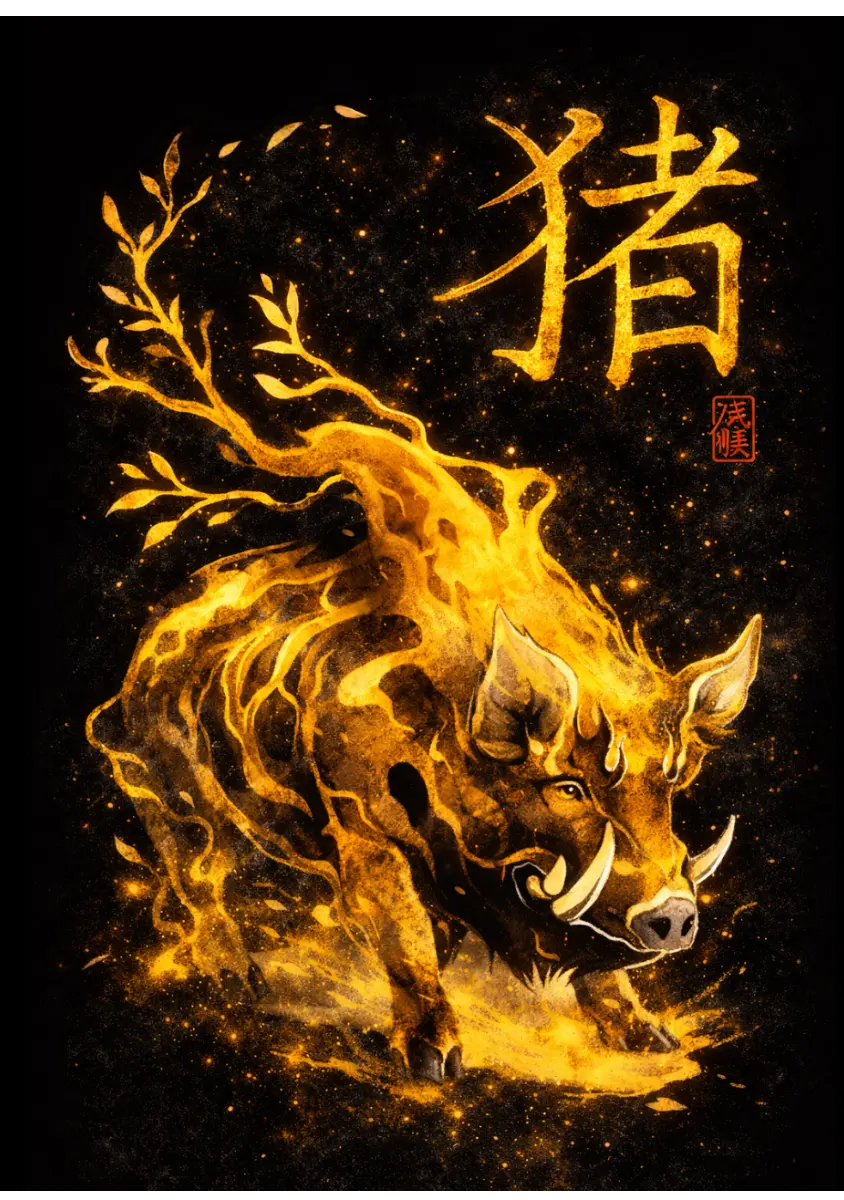 Pig Chinese Zodiac Animal Pig (猪) Chinese zodiac animal — The Warm Healer — Taroscoper